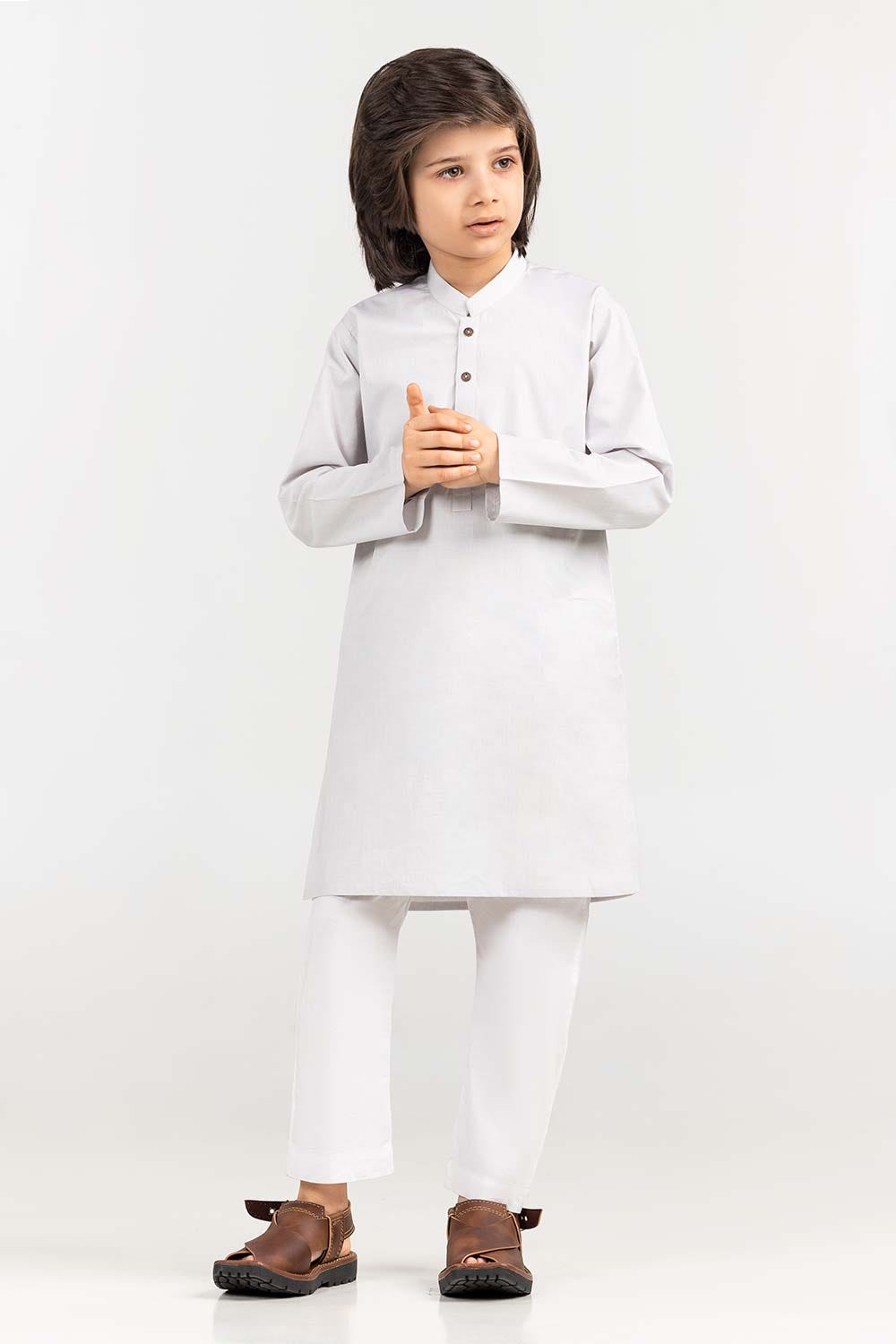 Fawn Basic Kids Kurta KR-KPLN22-011