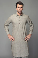 Light Green Unstitched Fabric Bannu Donigal