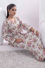 2 Piece Printed Karandi Unstitched Suit WNST-32072