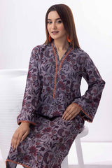 2 Piece Printed Dhanak Unstitched Suit WNST-32085