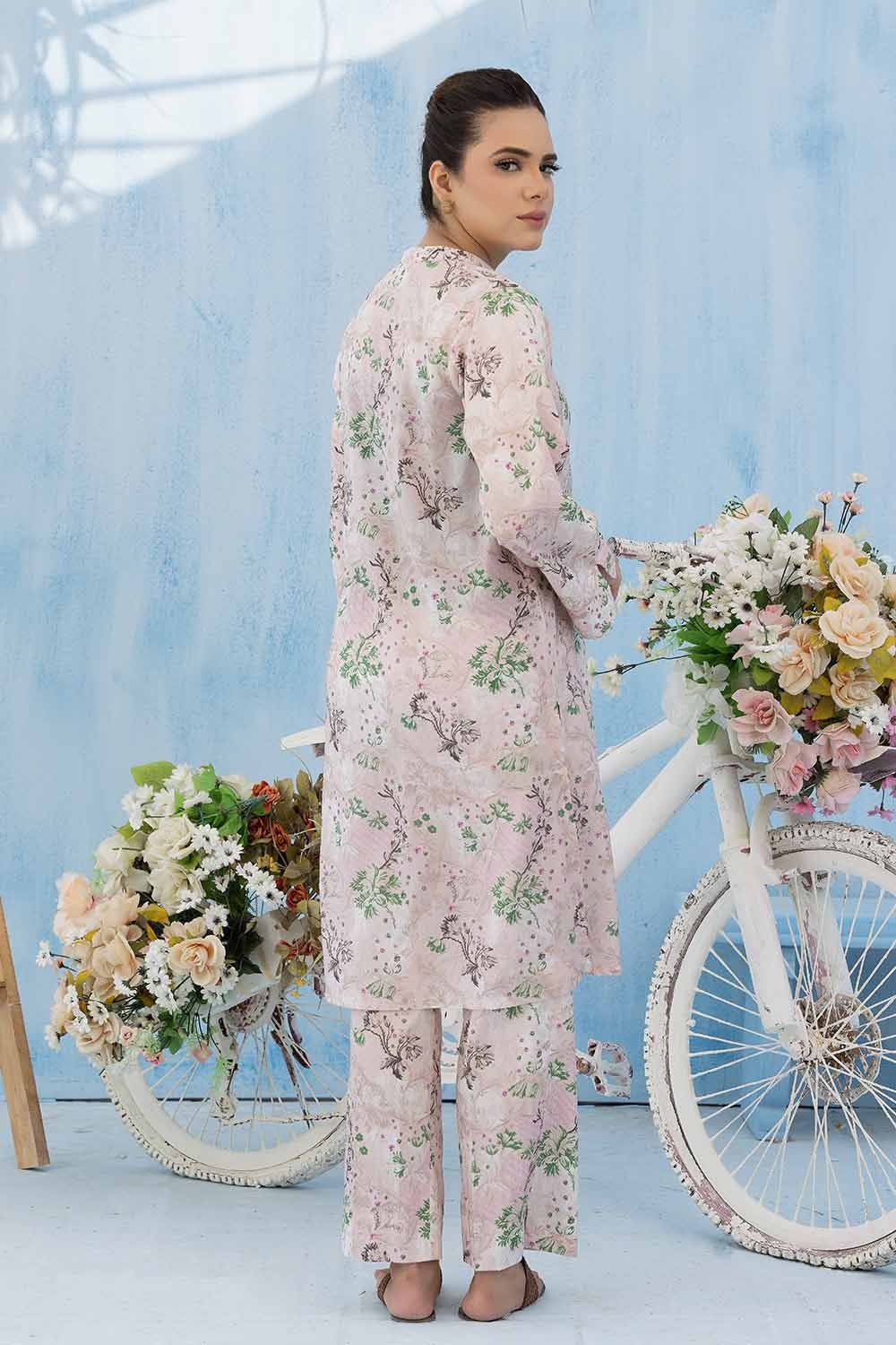 2 Piece Printed Lawn Unstitched Suit TL-32075