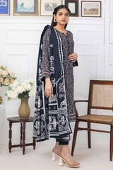 3 Piece Linen Unstitched Suit WNS-32171 A