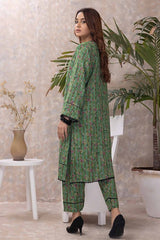 2 Piece Printed Dhanak Unstitched Suit WNST-32077