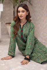 2 Piece Printed Dhanak Unstitched Suit WNST-32077