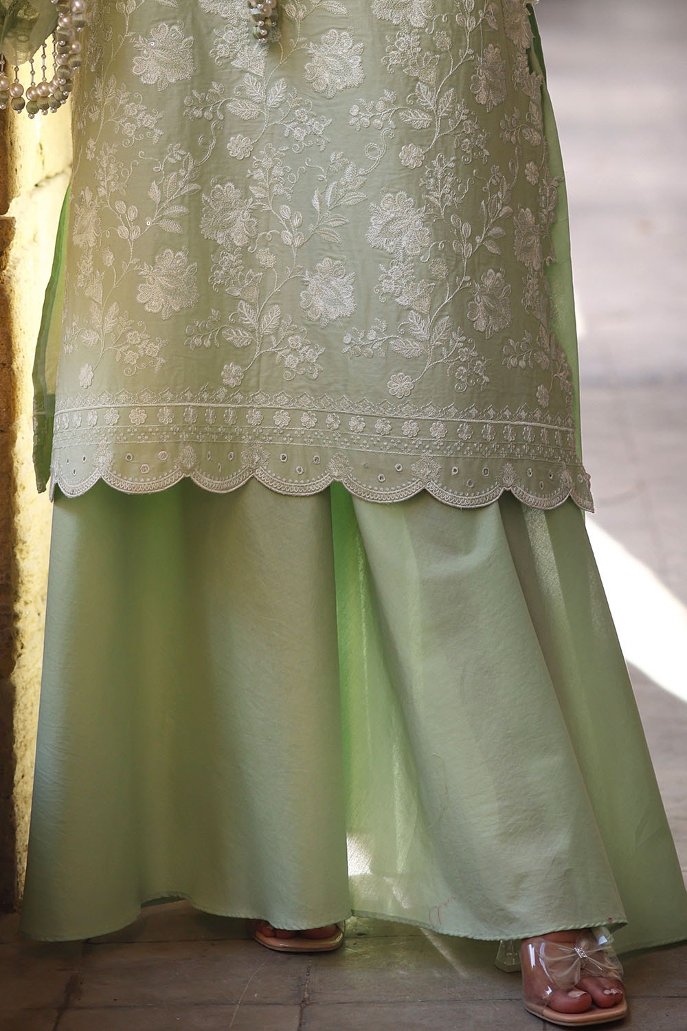 2 Piece Unstitched Embroidered Lawn Suit FE-52114