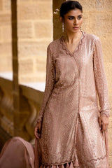 3 Piece Unstitched Embroidered Chiffon Suit with Embroidered Chiffon Dupatta FE-52132