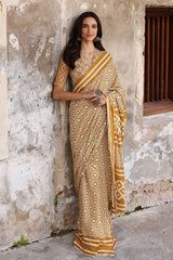 2 Piece Lawn Unstitched Saree Blouse SR-32007