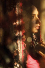 3 Piece Embroidered Lawn Unstitched Suit With Embroidered Chiffon Dupatta PM-32005