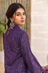 3 Piece Lawn Glitter Printed Lawn Unstitched Suit with Gota Lace CL-32423