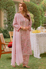 1 Piece Lawn Unstitched Printed Fabric SL-32034