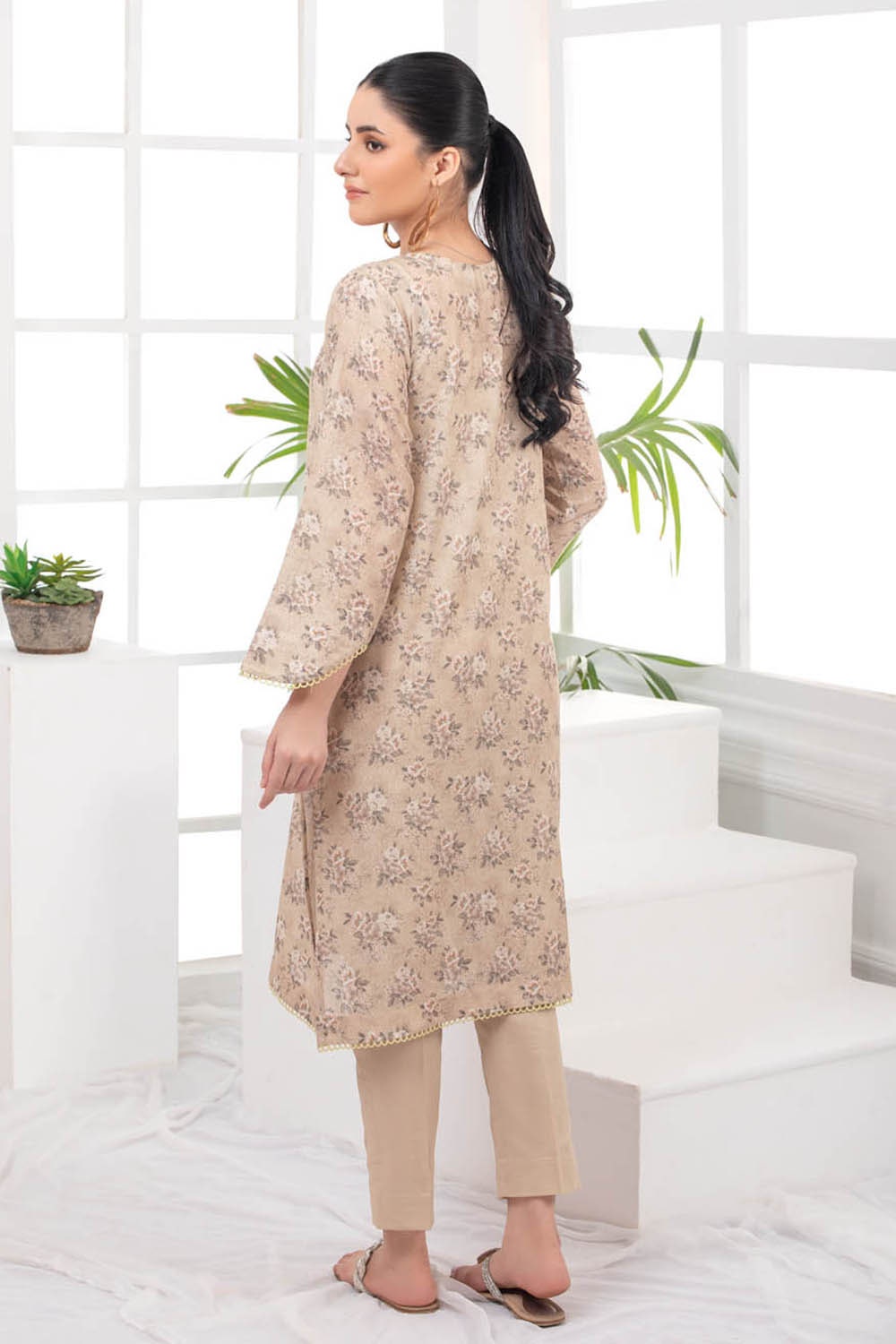 2 Piece Karandi Unstitched Digital Printed Suit WNST-32040