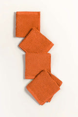 Fiesta Combed Face Towel 4 Pcs Set