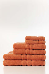 Fiesta Combed Towel 6 Pcs set