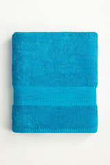 Ferozi Dyed Bath Towel