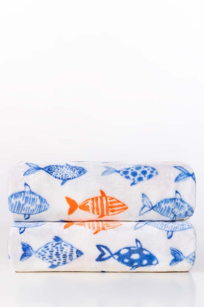 SS23-FISHES Single Ply Fleece