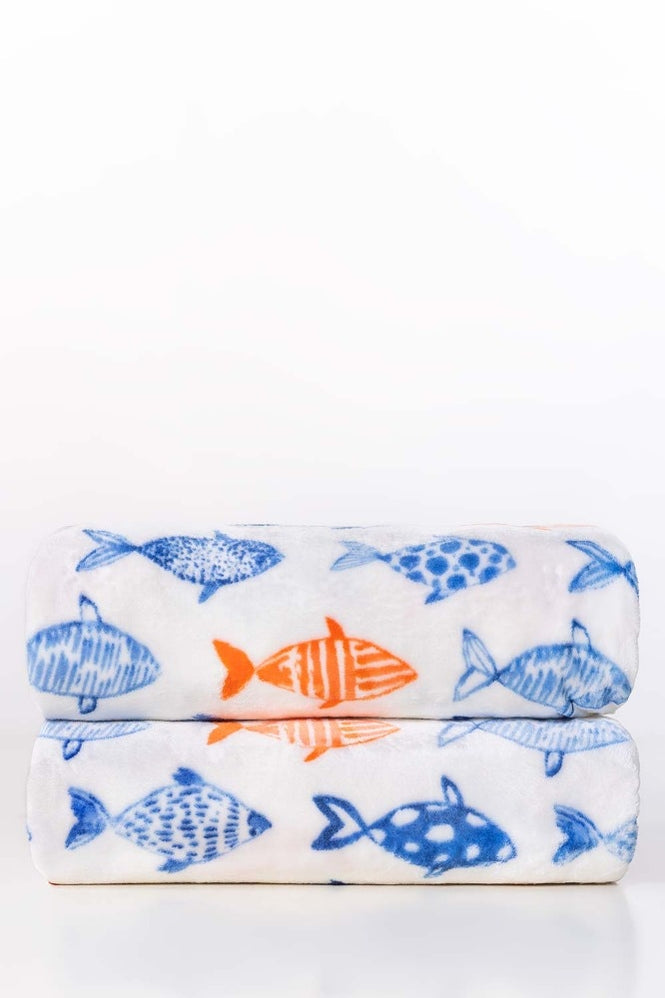SS23-FISHES Single Ply Fleece