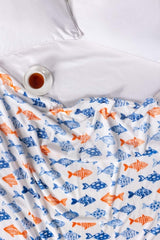 SS23-FISHES Single Ply Fleece