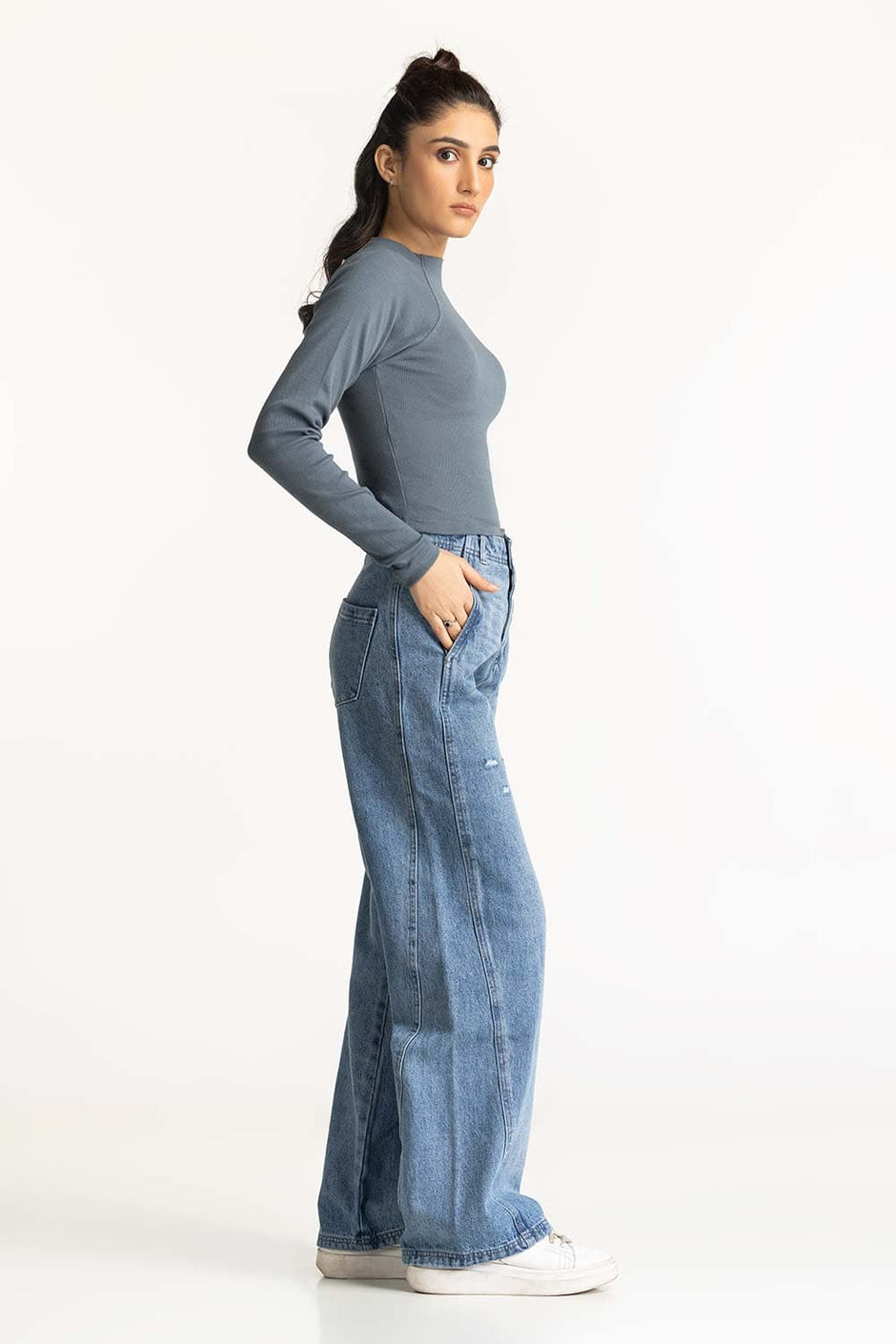 Fitted Ribbed Top