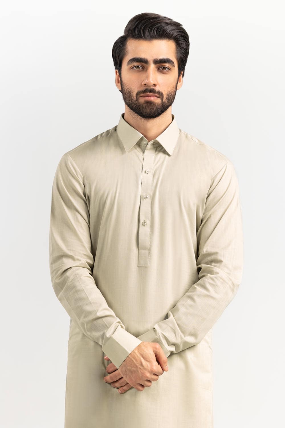 Pista Unstitched Fabric Garnet With Gift Box