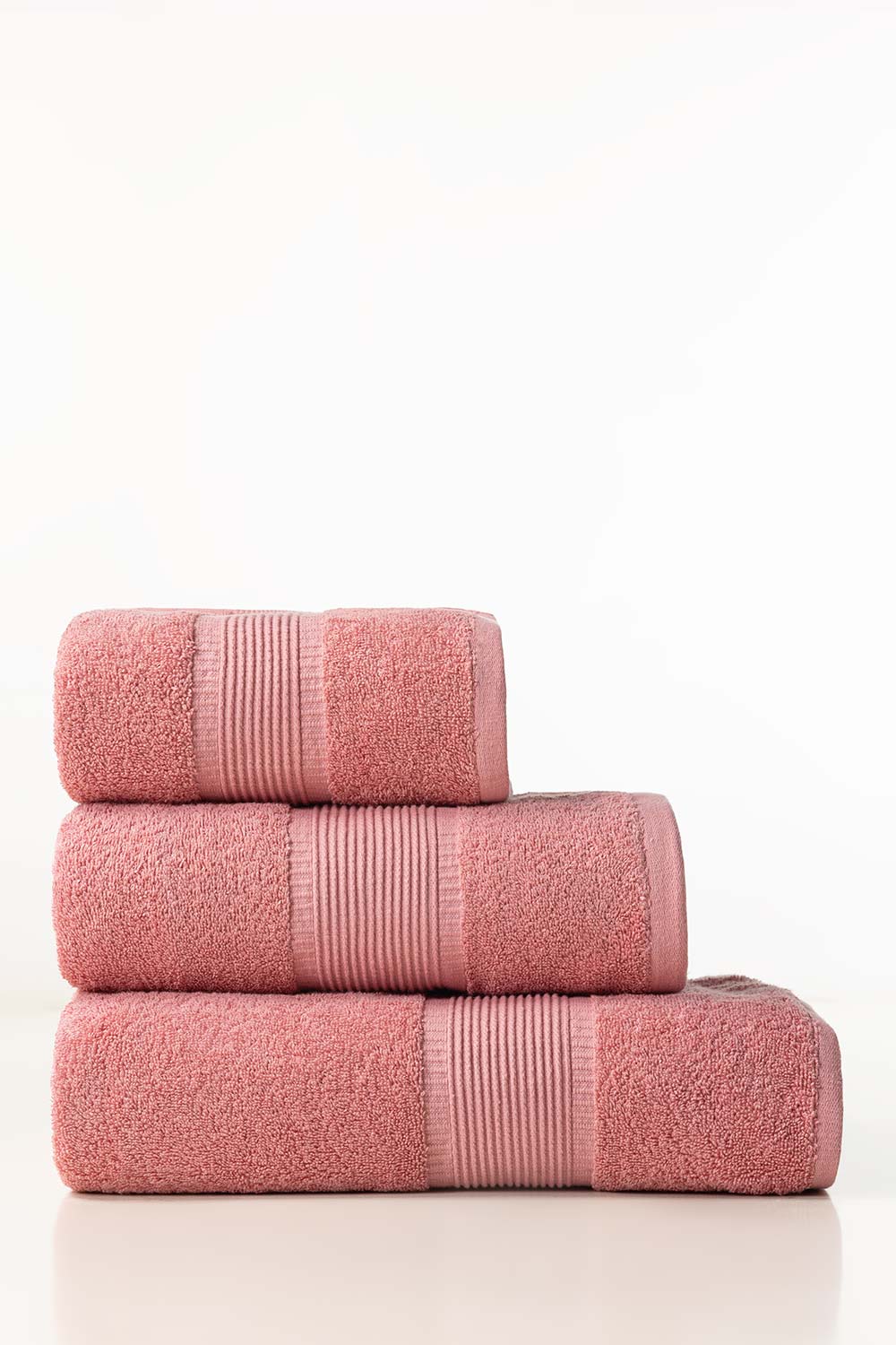 Flamingo Combed Towel Plain