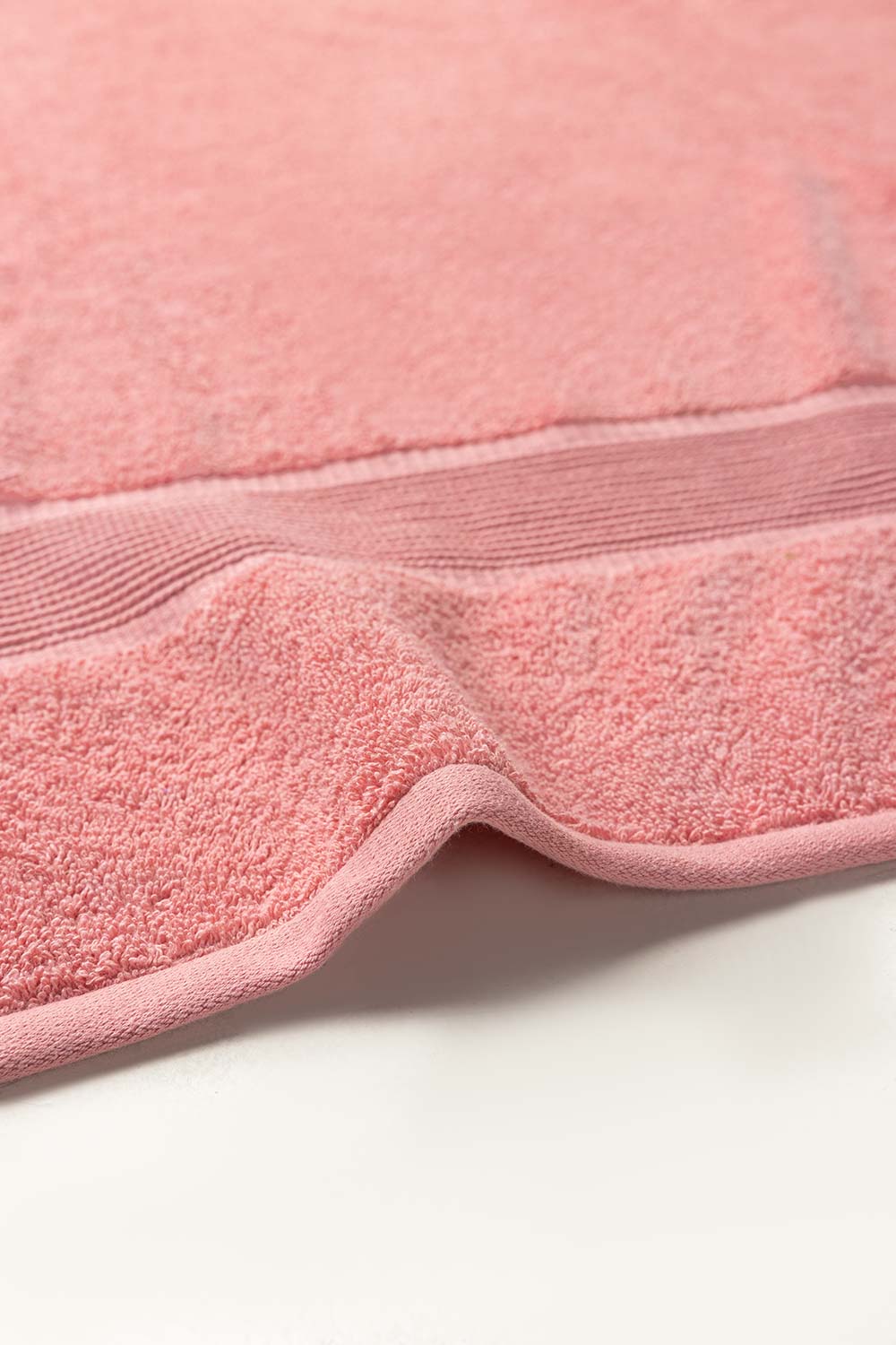 Flamingo Combed Towel Plain