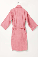 Flamingo Velour Bathrobe