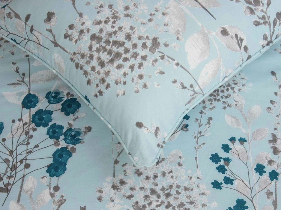 Flora Mint T-150 Quilt Cover Set