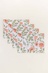 Floral 4pcs Placemats