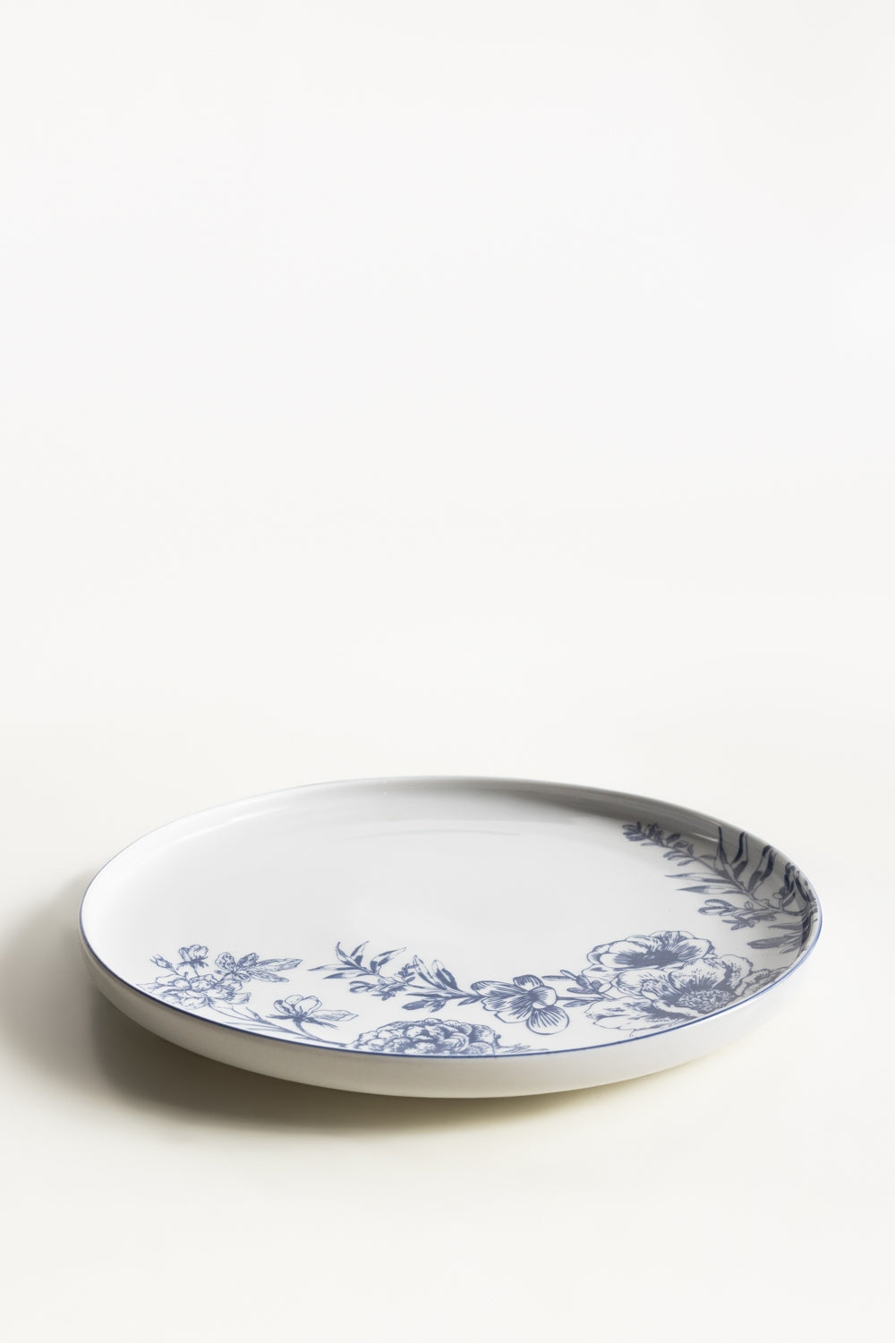Floral Collar Plate