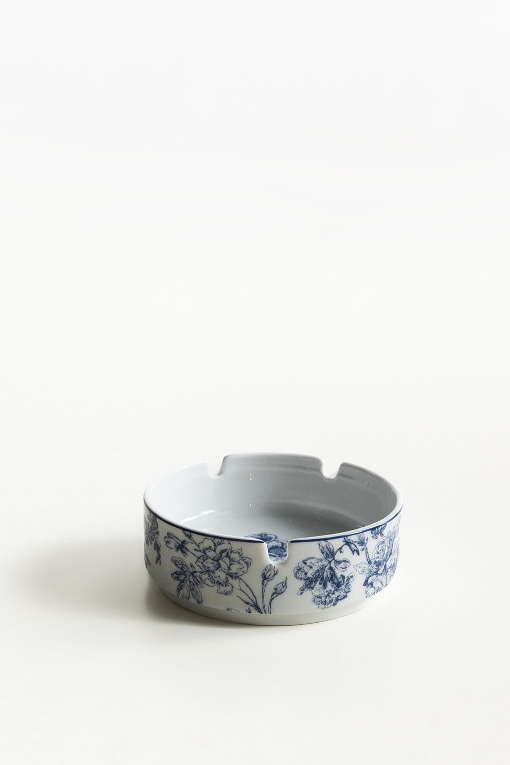 Floral Ashtray Round