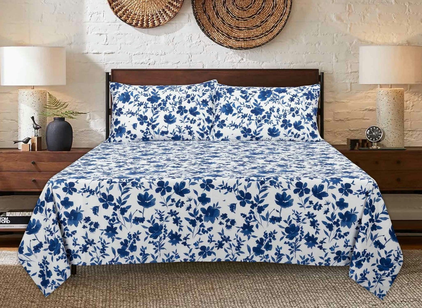 Florist T-200 Bed Sheet Set