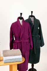 Forest Velour Bathrobe