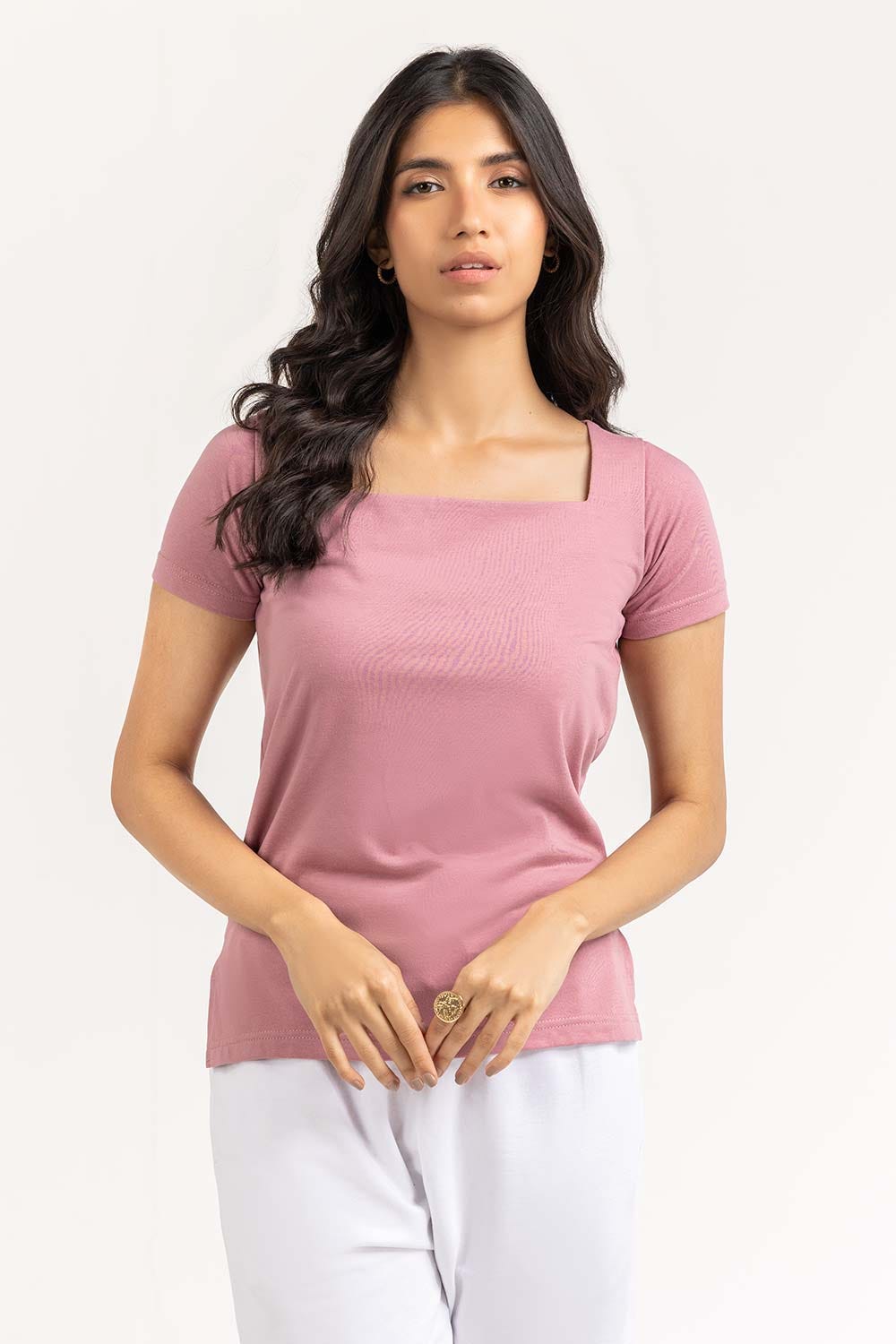 Fox Glove Knit T-shirt 231-213-006 B