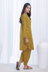 2 Piece Printed Khaddar Unstitched Suit CWT-32011