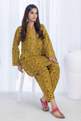 2 Piece Printed Khaddar Unstitched Suit CWT-32011