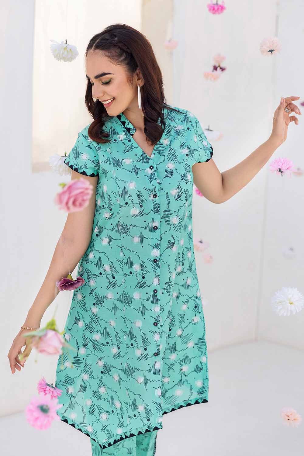 2 Piece Printed Cambric Unstitched Suit TCN-32005