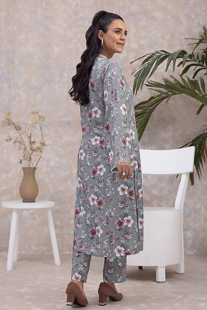 2 Piece Linen Unstitched Suit