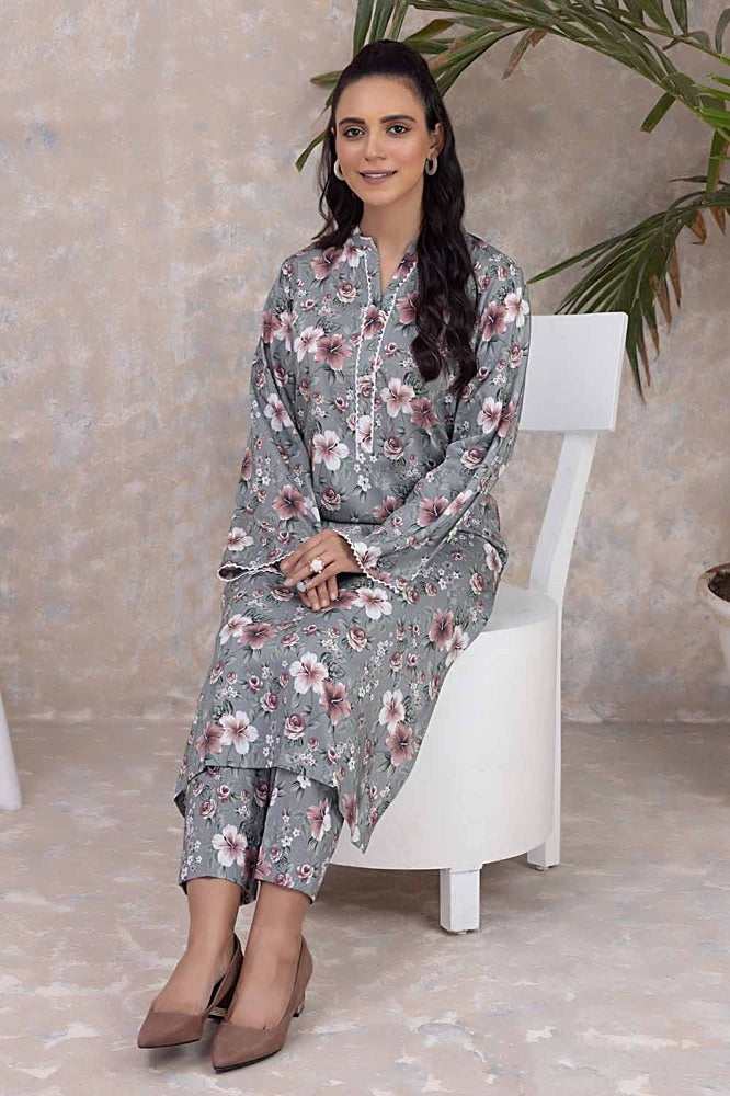 2 Piece Linen Unstitched Suit