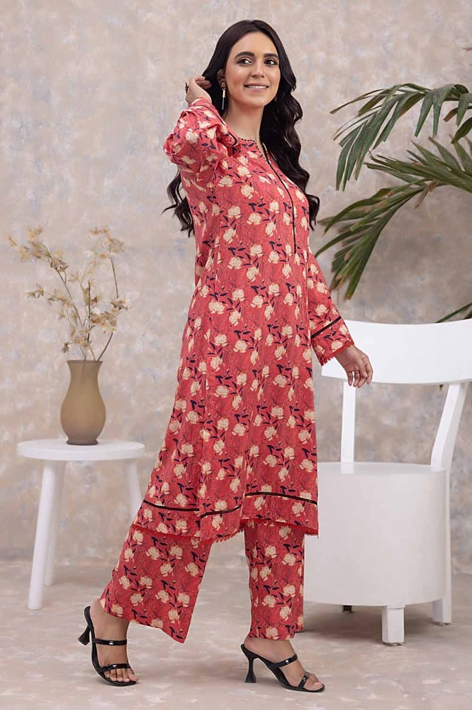 2 Piece Linen Unstitched Suit WNST-32062