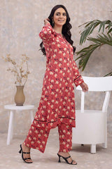 2 Piece Linen Unstitched Suit WNST-32062
