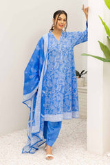 3 Piece Printed Lawn Unstitched Suit CL-32512 A