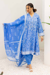 3 Piece Printed Lawn Unstitched Suit CL-32512 A