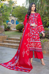 3 Piece Lawn Unstitched Printed Suit CL-32267