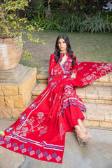 3 Piece Lawn Unstitched Printed Suit CL-32267