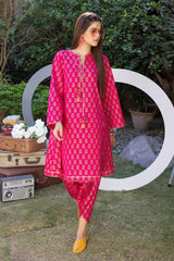 2 Piece Lawn Gold Printed Unstitched Suit TL-32039