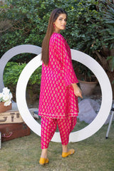 2 Piece Lawn Gold Printed Unstitched Suit TL-32039