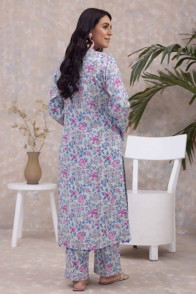 2 Piece Linen Unstitched Suit WNST-32060