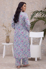 2 Piece Linen Unstitched Suit WNST-32060