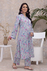 2 Piece Linen Unstitched Suit WNST-32060