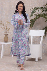 2 Piece Linen Unstitched Suit WNST-32060
